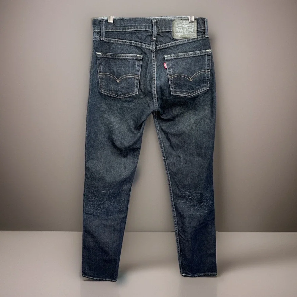 Levi's 511 Jeans Men's 30x32 Dark Wash Blue Slim Fit Denim Stretch Pants